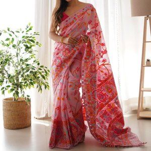 KASHMIRI PASHMINA SAREE